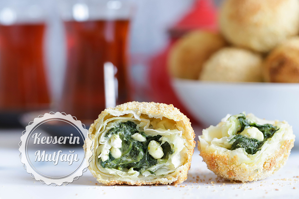 Ispanaklı Top Börek