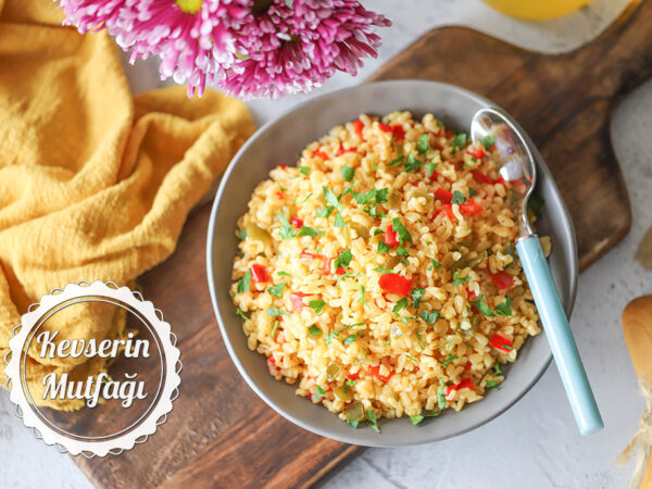 Biberli Bulgur Pilavı Tarifi