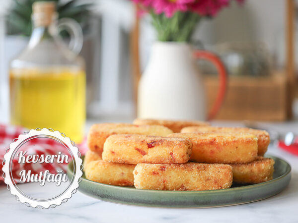 Biberli Patates Kroket Tarifi