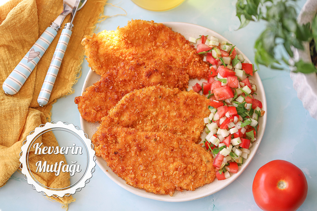 Cornflakesli Çıtır Tavuk Tarifi