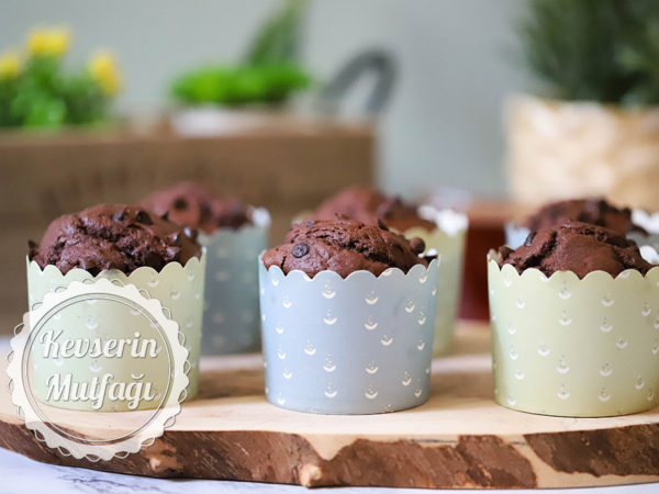 Damla Çikolatalı Muffin Tarifi