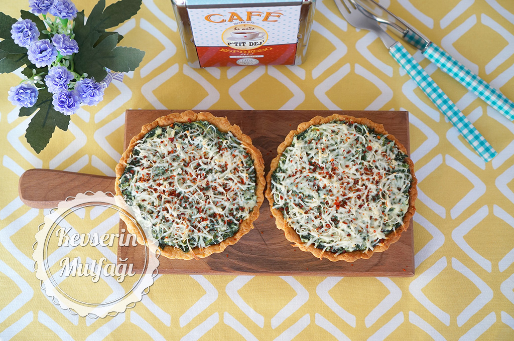 Ispanaklı Tart Tarifi