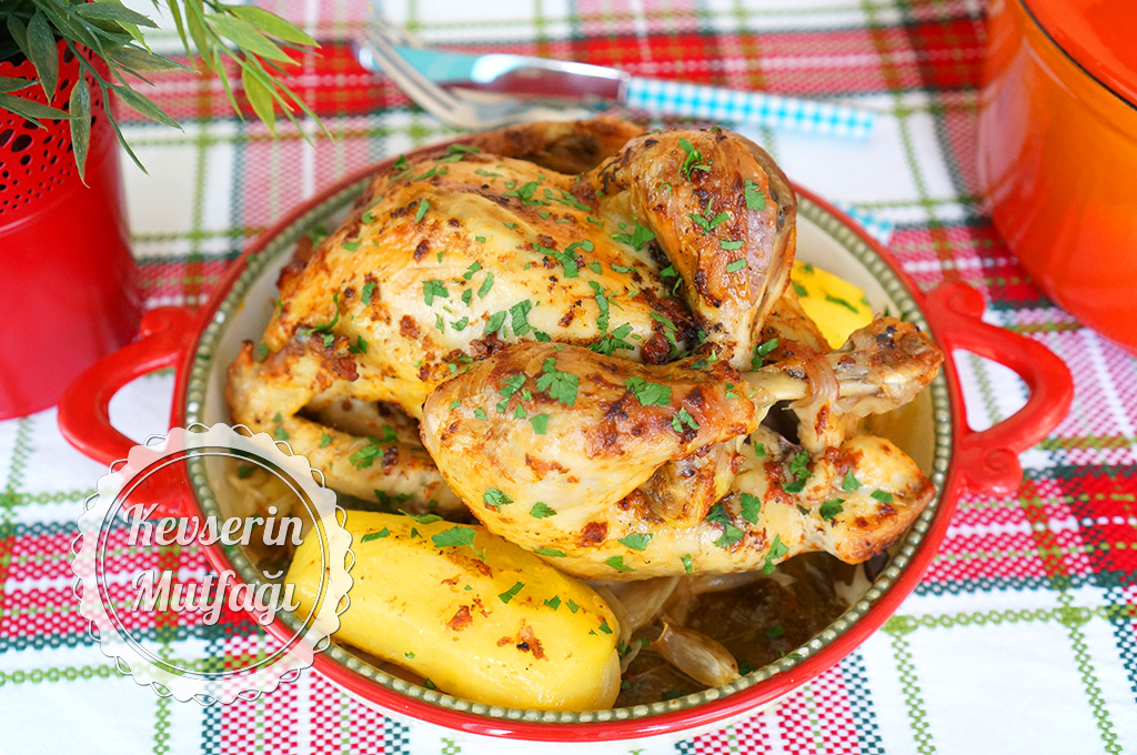 Firinda Kizarmis Butun Tavuk Tarifi Kevserin Mutfagi Yemek Tarifleri Firinda Kizarmis Butun Tavuk Tarifi Kevserin Mutfagi Yemek Tarifleri