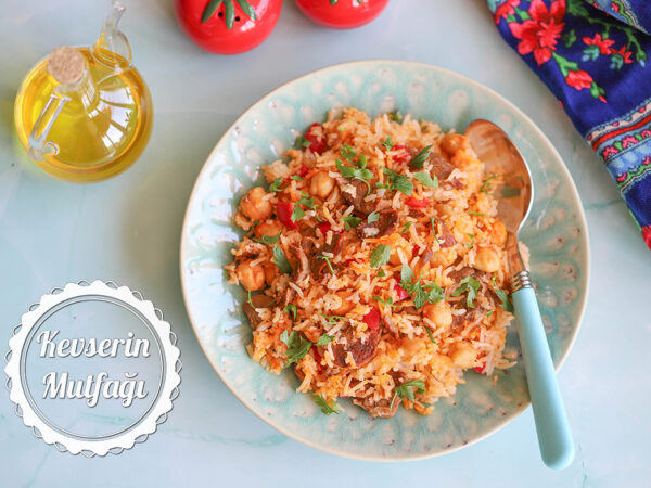 Artan Nohut Yemeğinden Pilav Tarifi