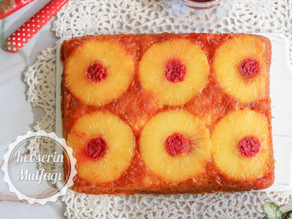 Ananaslı Çiçek Kek Tarifi