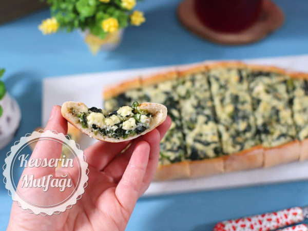 Ispanaklı Peynirli Pide Tarifi