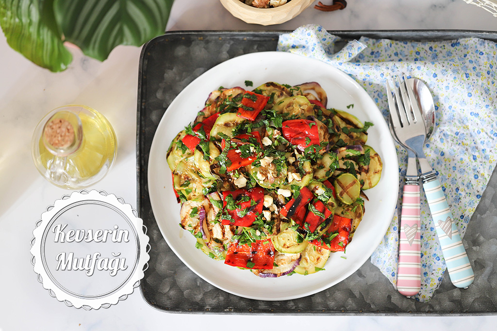Izgara Sebze Salatası Tarifi
