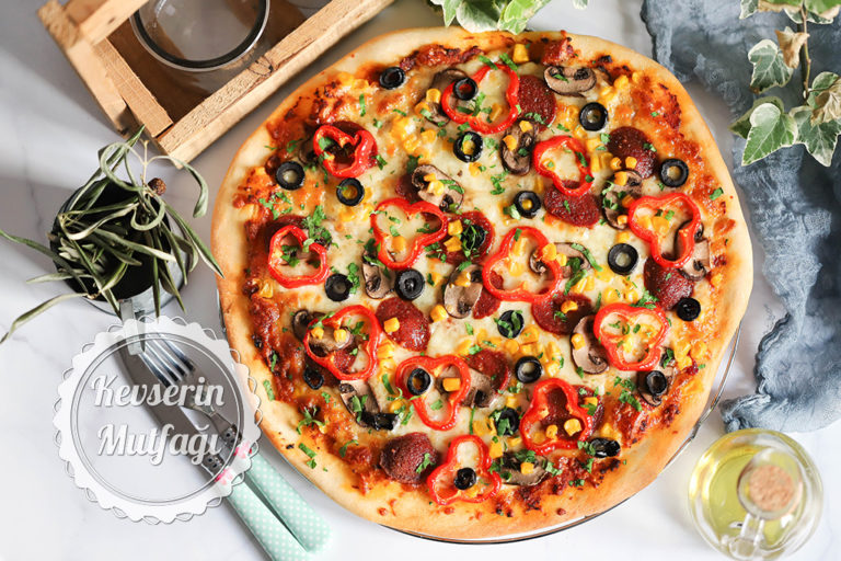 pizzanın yapılışı tarifleri Kevserin Mutfağı Pratik Tarifler