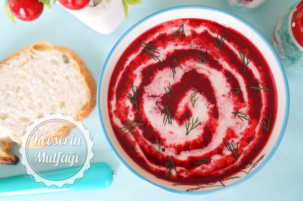 Kremalı Pancar Çorbası Tarifi