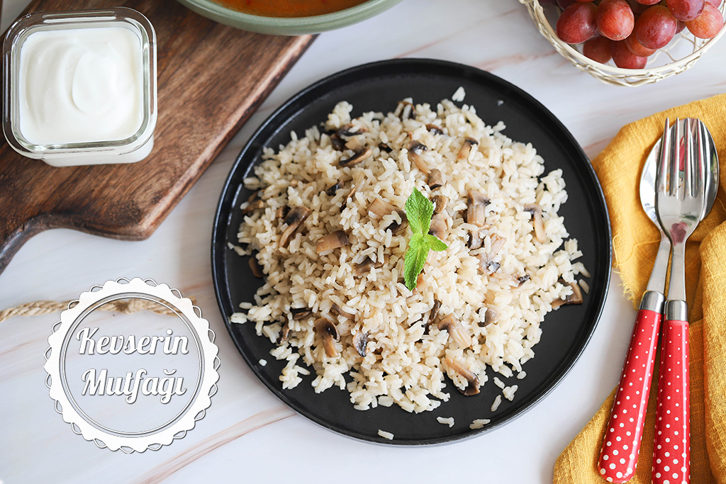 Mantarlı Pilav Tarifi