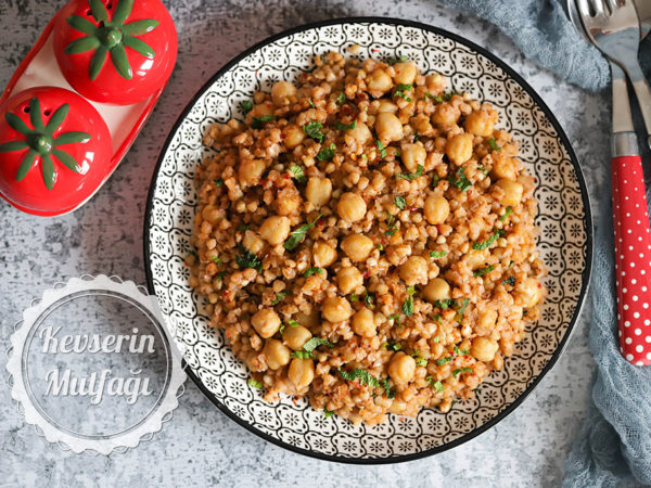 Nohutlu Greçka Pilavı Tarifi