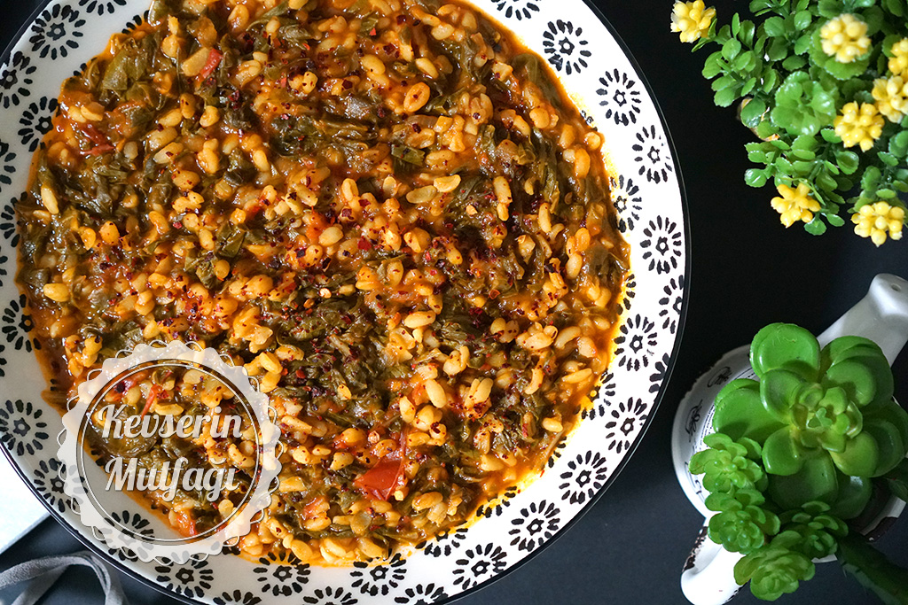 Bulgurlu Pazı Yemeği Tarifi