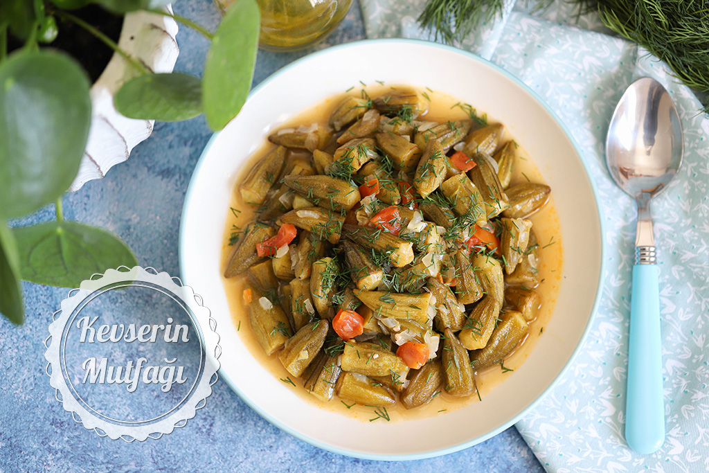 Zeytinyağlı Bamya Tarifi