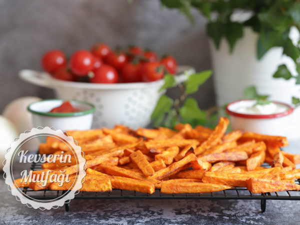 Fırında Tatlı Patates Kızartması Tarifi