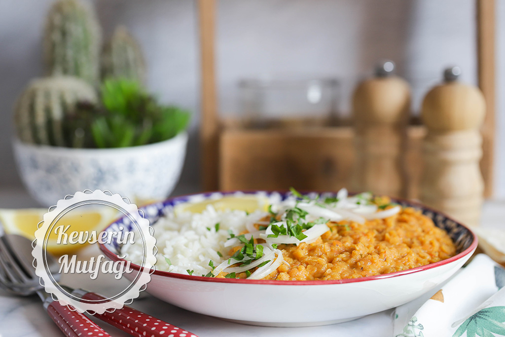Kırmızı Mercimek Curry Tarifi