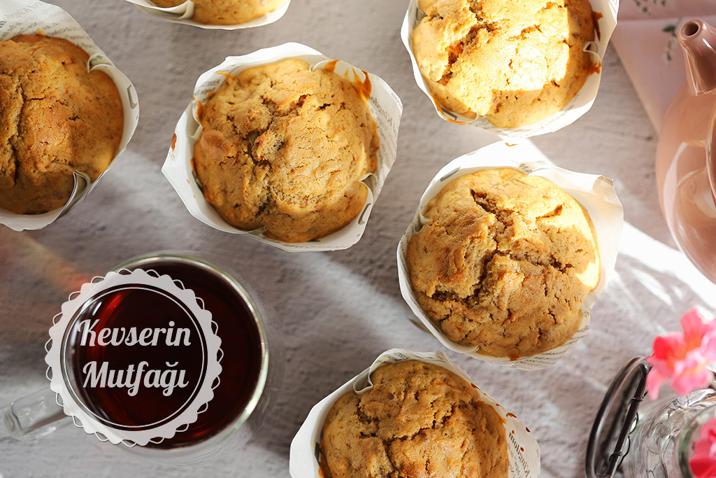 Havuçlu Tarçınlı Muffin Tarifi