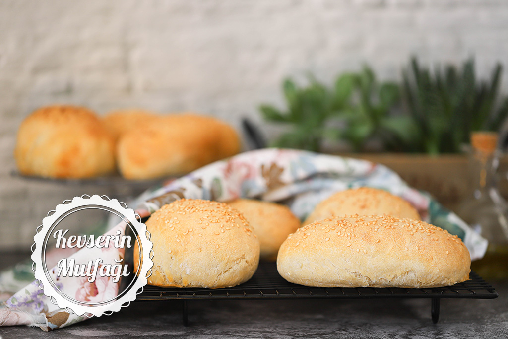 Vegan Hamburger ve Sandviç Ekmeği Tarifi