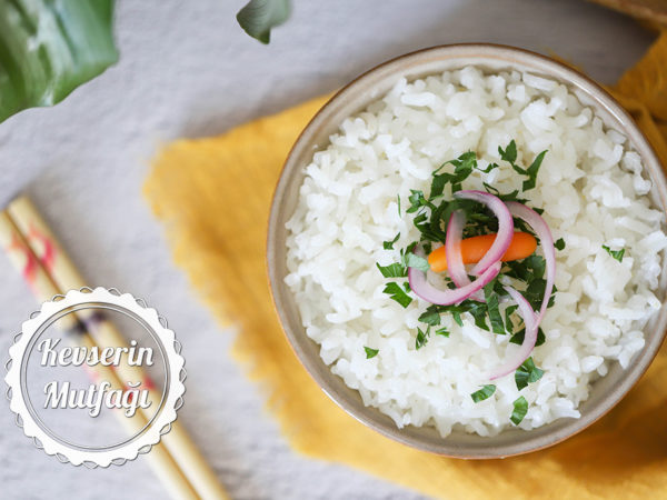 Buharda Pirinç Pilavı (Steamed Rice) Tarifi