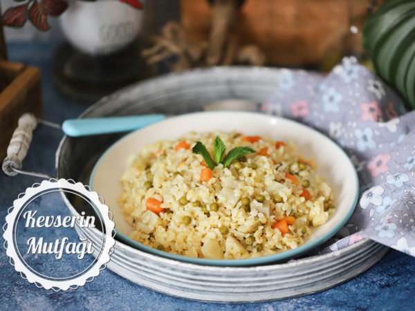 Enginarlı Bulgur Pilavı Tarifi