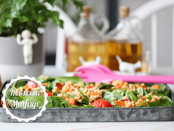 Karabuğdaylı Bal Kabaklı Salata Tarifi