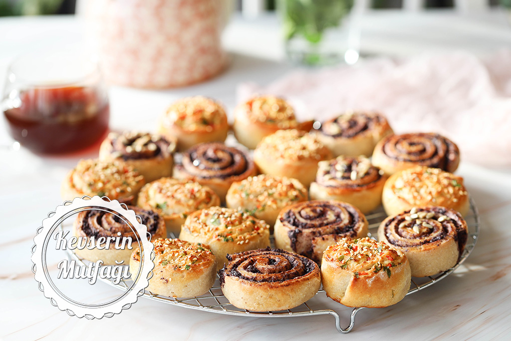 Glutensiz Rulo Poğaça Tarifi