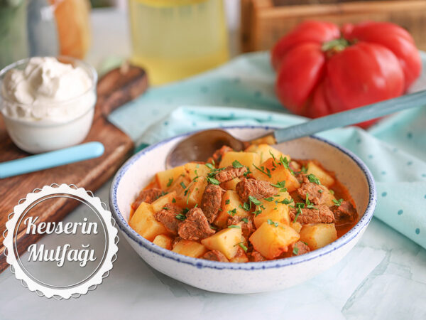 Etli Patates Yemeği Tarifi