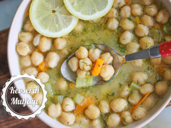 Yunan Usulü Nohut Yemeği