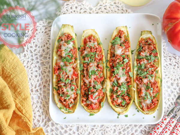 Kıymalı Kabak Sandal Tarifi