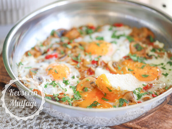 Mantarlı Yumurta Tarifi